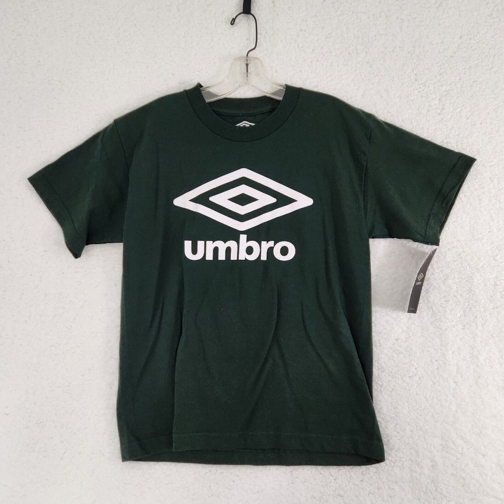 Umbro Tshirts Green Youth Kids Large